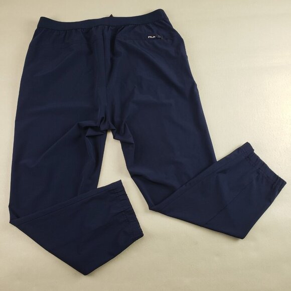 RLX Ralph Lauren Pant Womens Large Blue Straight Leg Active Casual Stretch - Picture 5 of 14